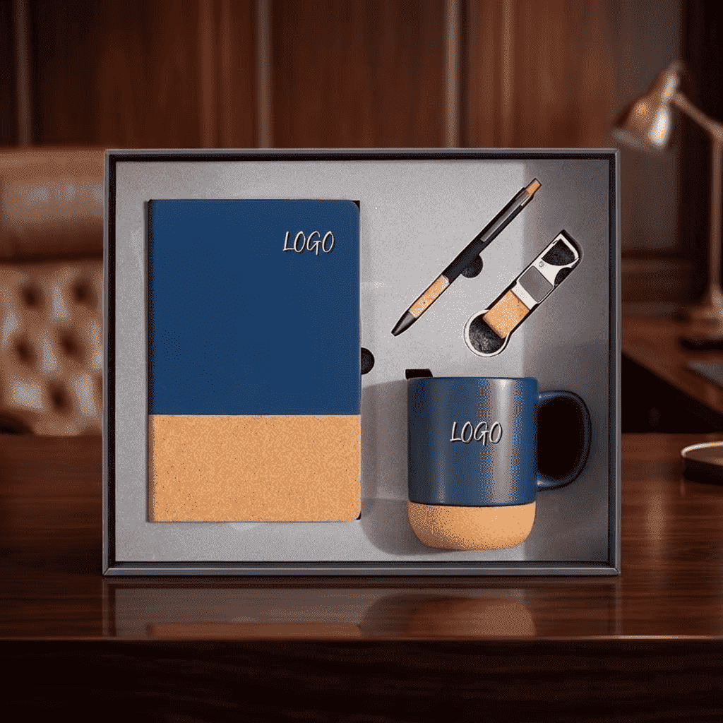 Корпоративний подарунковий набір Premium Cork Accent